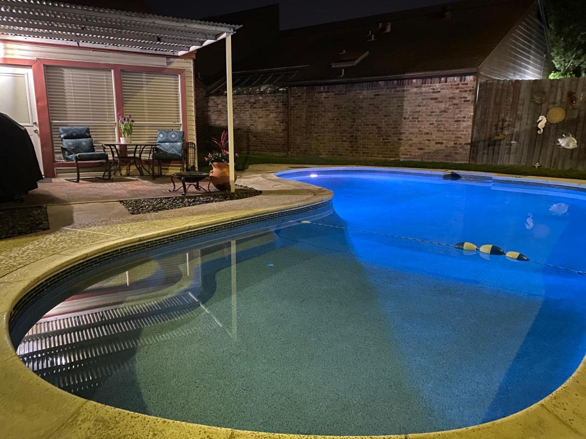1976Houstongem Luminous Pvtpool & Hottub Dt20Mins For Lrg Families 6Beds 2Bathヴィラ エクステリア 写真