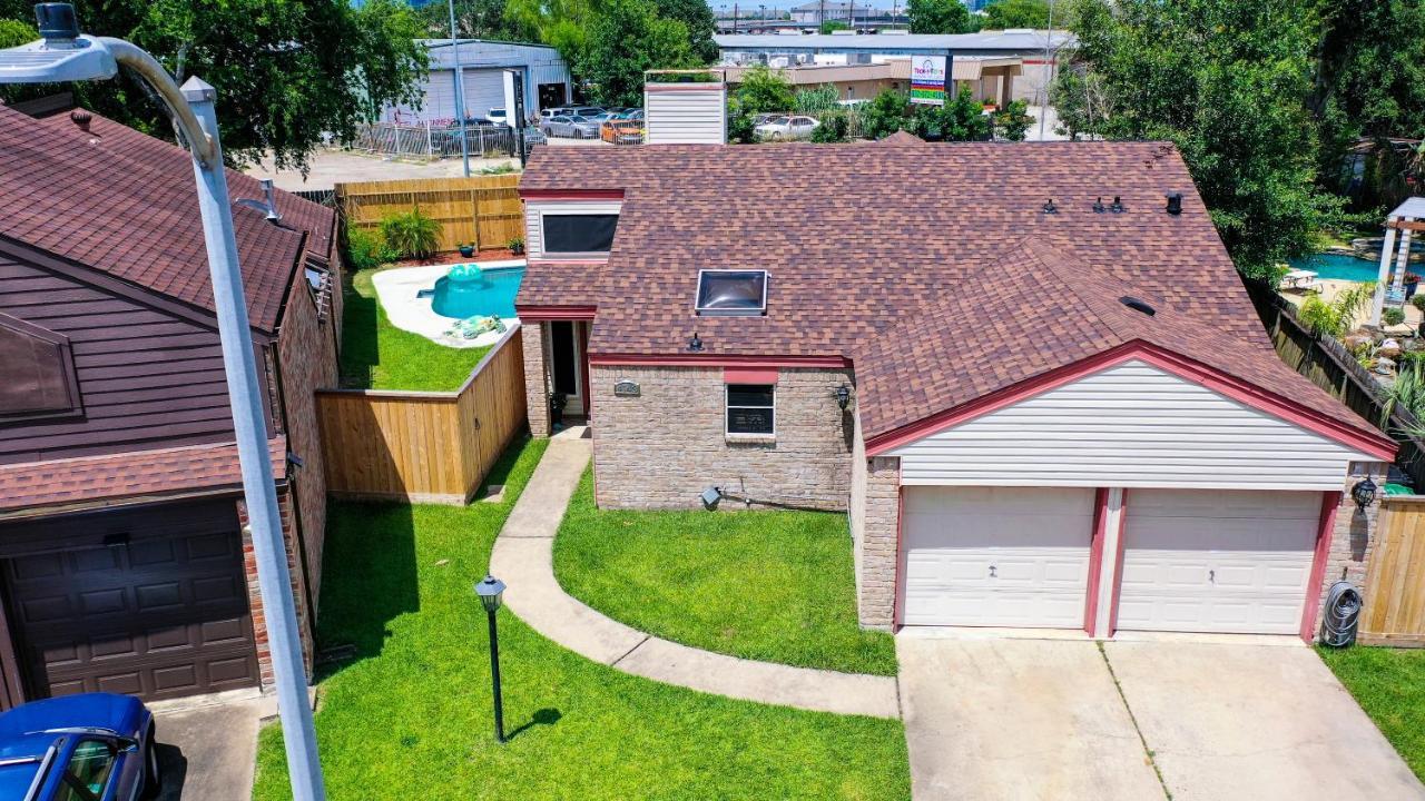 1976Houstongem Luminous Pvtpool & Hottub Dt20Mins For Lrg Families 6Beds 2Bathヴィラ エクステリア 写真