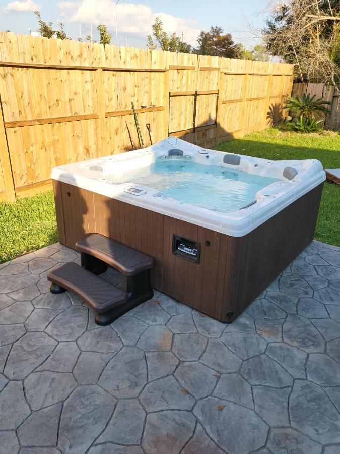 1976Houstongem Luminous Pvtpool & Hottub Dt20Mins For Lrg Families 6Beds 2Bathヴィラ エクステリア 写真