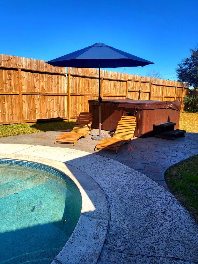 1976Houstongem Luminous Pvtpool & Hottub Dt20Mins For Lrg Families 6Beds 2Bathヴィラ エクステリア 写真